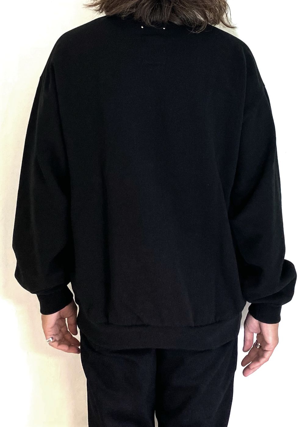 RA PRO-COTTON Crewneck Pullover (BLK) / ラッセル アスレチックス コラボスウェット