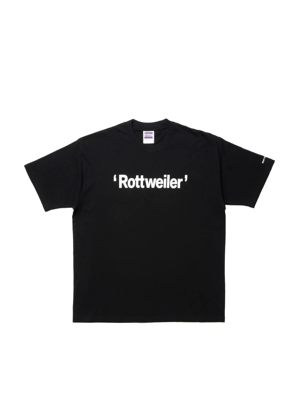 RW TEE (BLACK) / ロゴ プリント Tシャツ