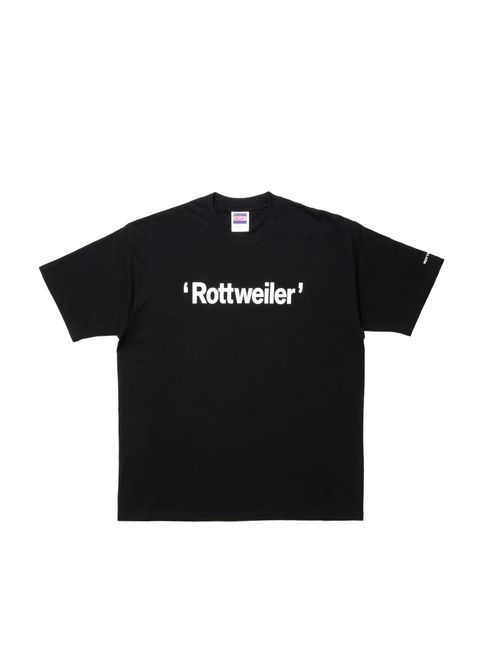 RW TEE (BLACK) / ロゴ プリント Tシャツ