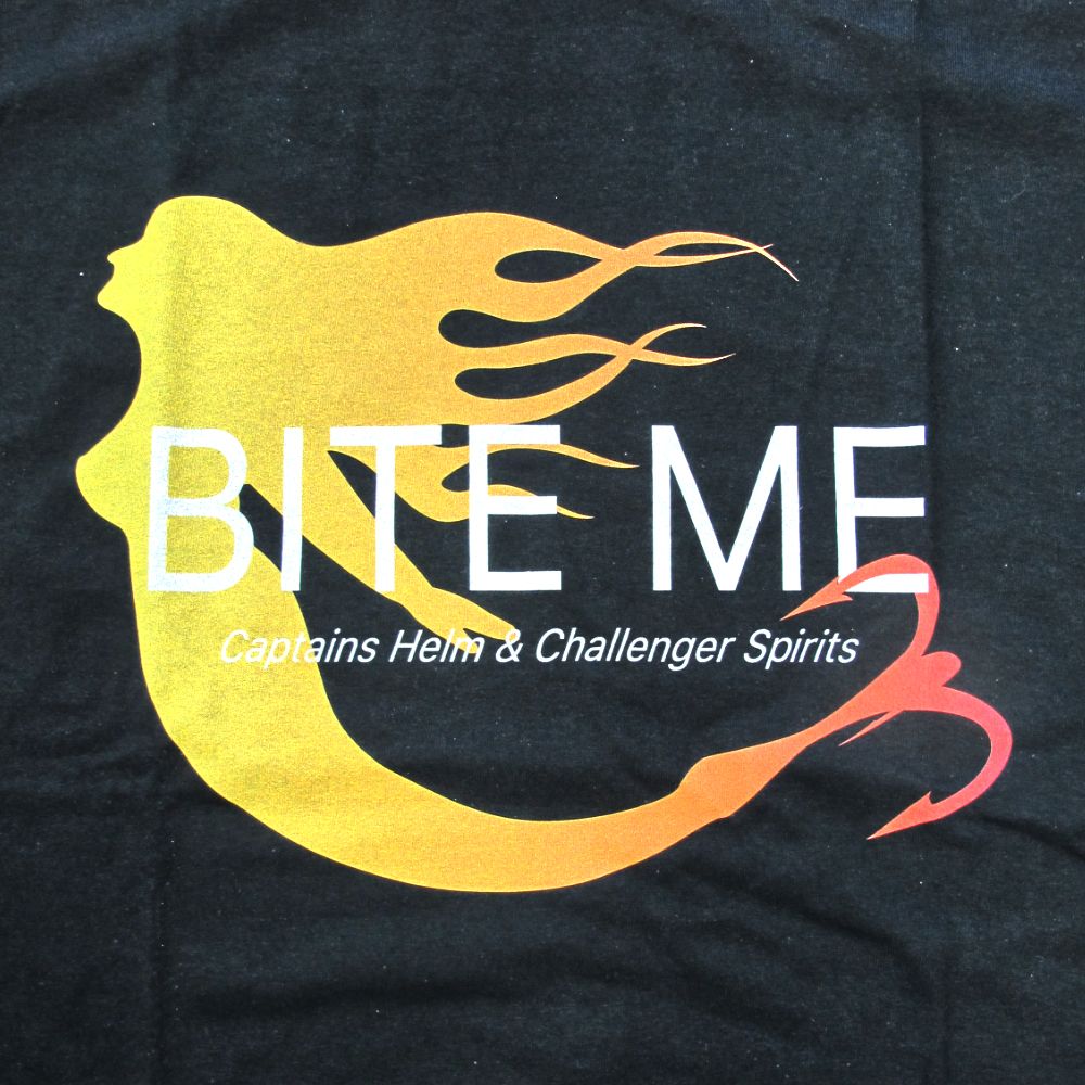 × CHALLENGER BITE ME TEE (BLACK) / チャレンジャー コラボT