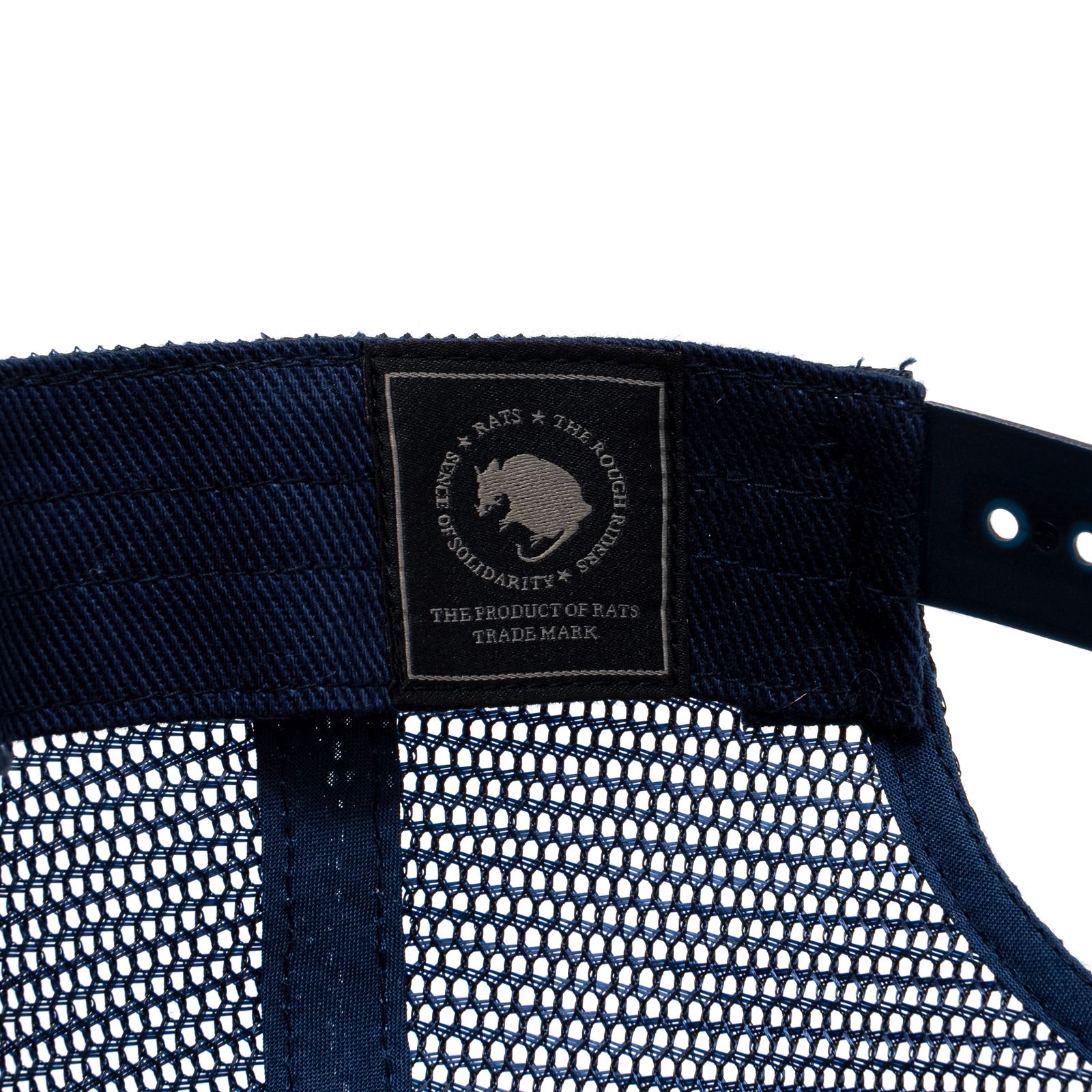 CORDUROY MESH CAP (NAVY) / サークルロゴ メッシュキャップ