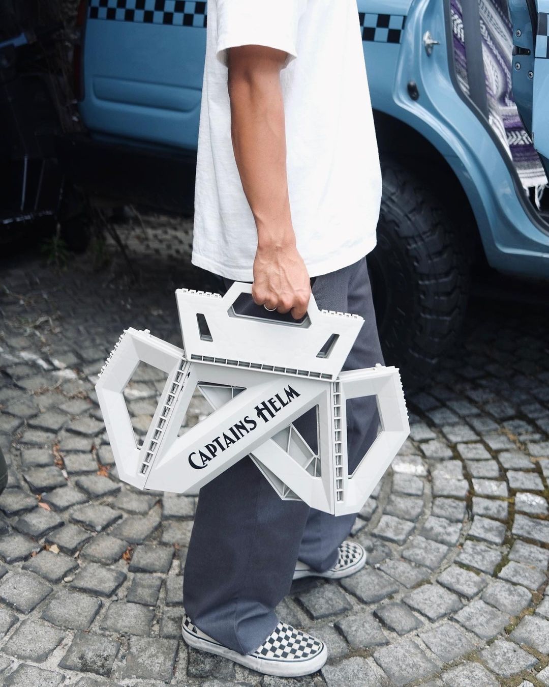 FOLDING MULTI STAND-M (GRAY) / 折り畳みステップ
