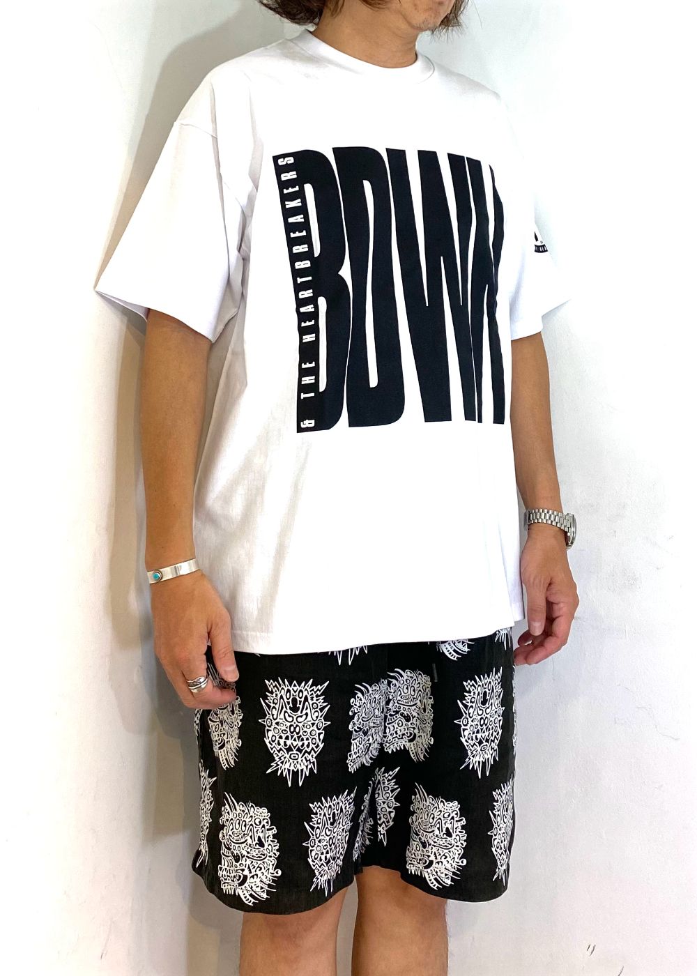 ファースト様 BEDWIN & THE HEARTBREAKERS - S/S PRINTED TEE 