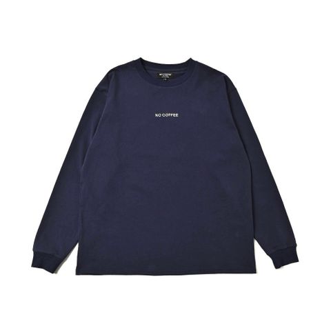 ロゴ刺繍 L/S Tee (NAVY)