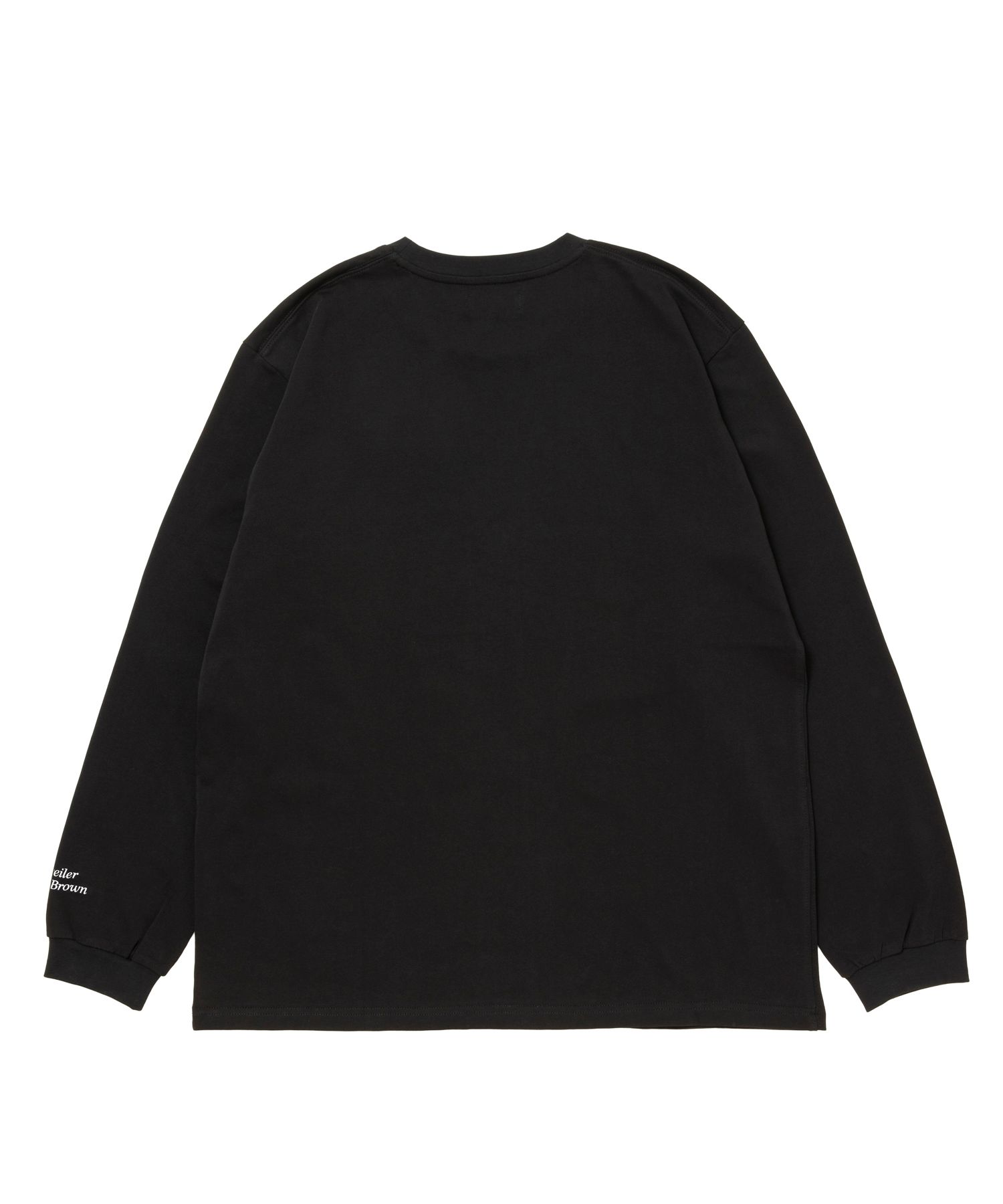 R9 BASIC LS TEE (BLACK) /  オリジナル ロングスリーブ Tシャツ