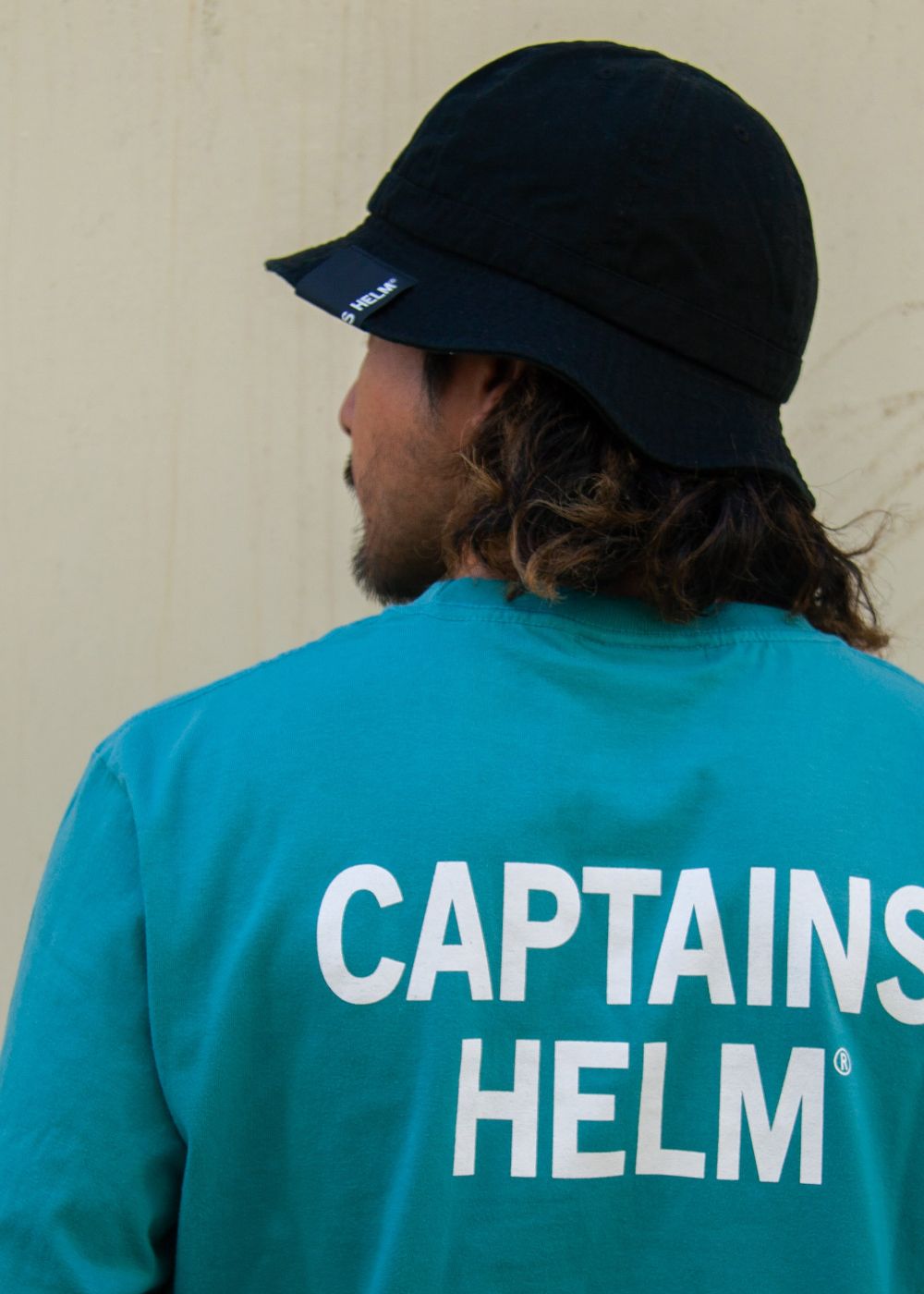 TRADEMARK LOGO BALL HAT (BLACK) / ロゴ刺繍 ボール ハット