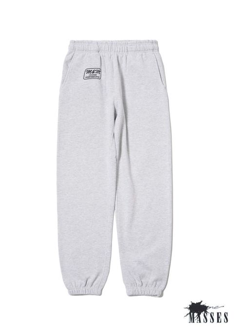 SWEAT PANTS (×MASSES) (GRAY) / マシス コラボレーション スウェットパンツ