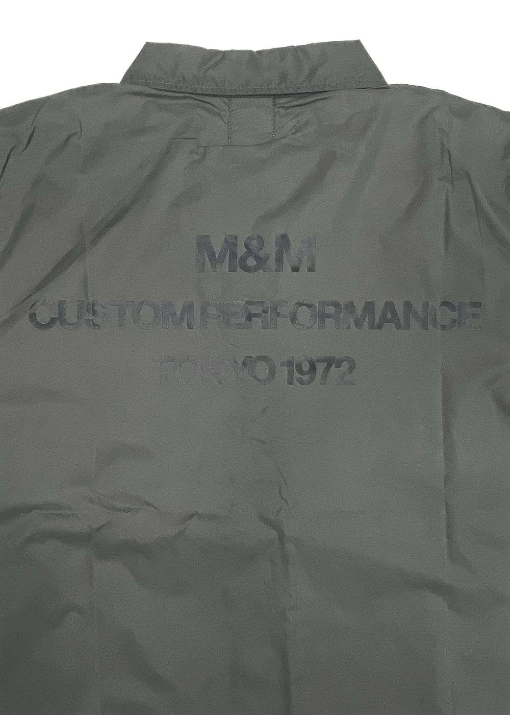 Coach Jacket (CEMENT) / プリント コーチジャケット