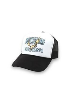 DUSTYCHAMP × DamianFulton MESH CAP (BLACK/WHITE) / ダスティーチャンプ × ダミアンフルトン コラボ メッシュキャップ