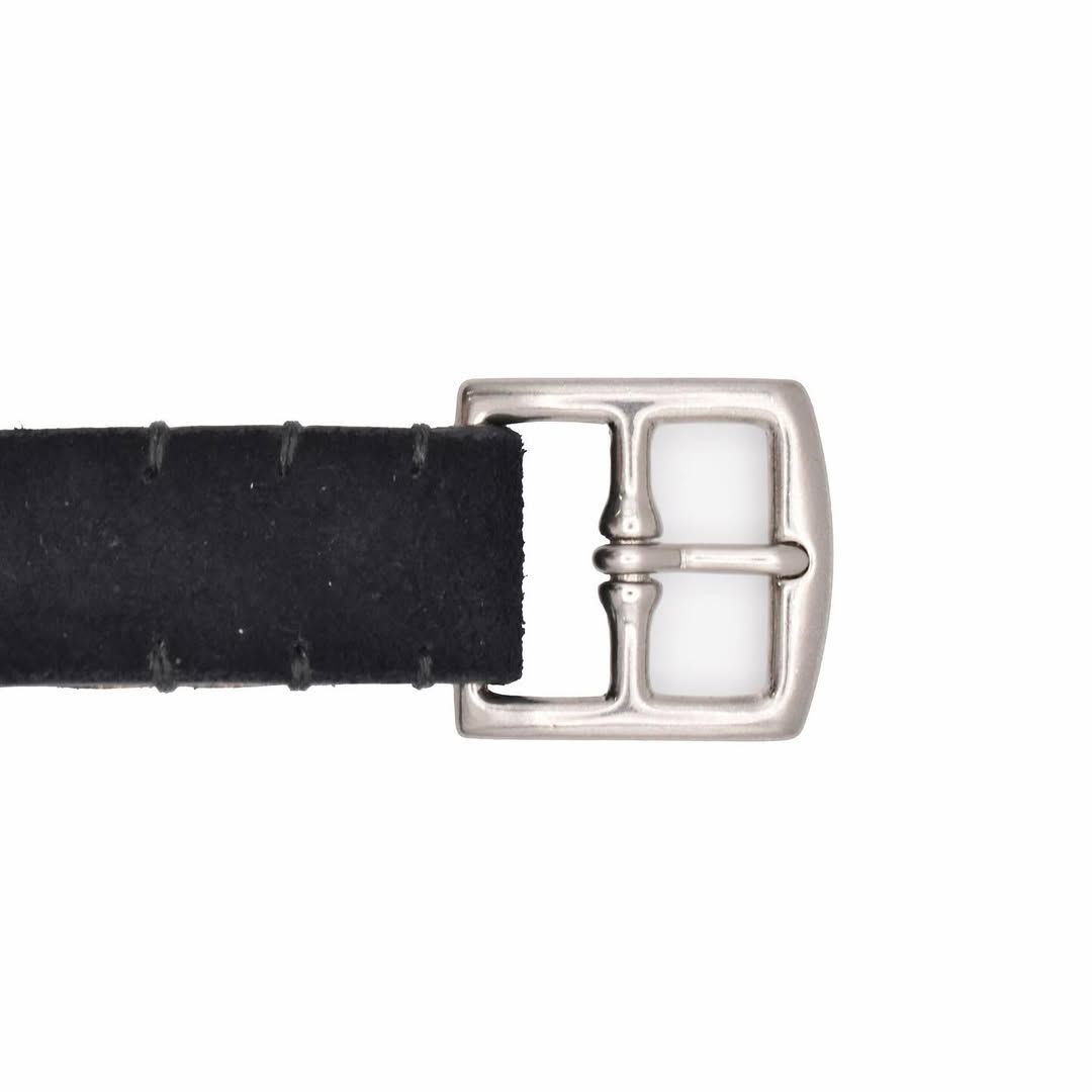 Suede Leather Belt (BLK)  / スウェード レザーベルト
