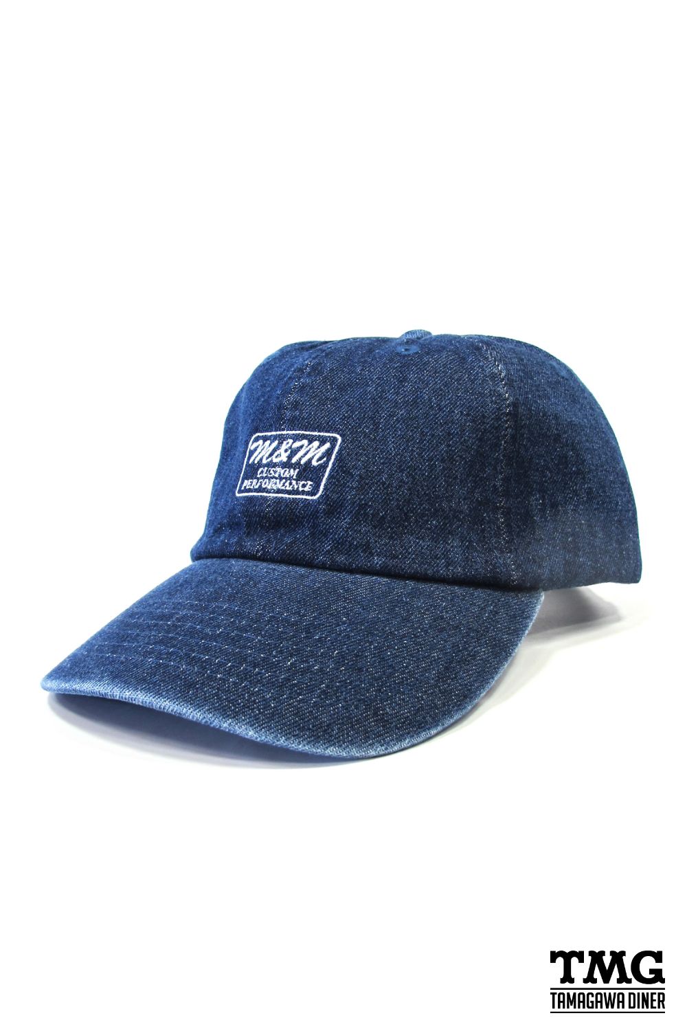 M&M CUSTOM PERFORMANCE - COTTON CAP (DENIM BLUE) / ×TAMAGAWA DINER