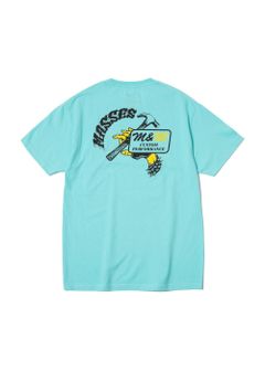 ×MASSES HAMMER T (GREEN) / マシス コラボレーション プリントT