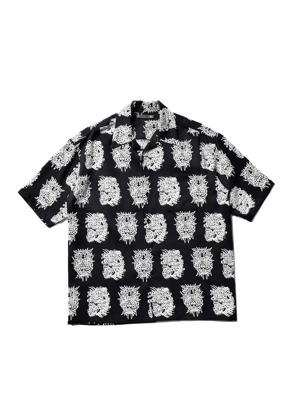 ×NOAH LYON S/S Open Collar SH (BLT) / ノア ライオン コラボ シャツ / セットアップ可能