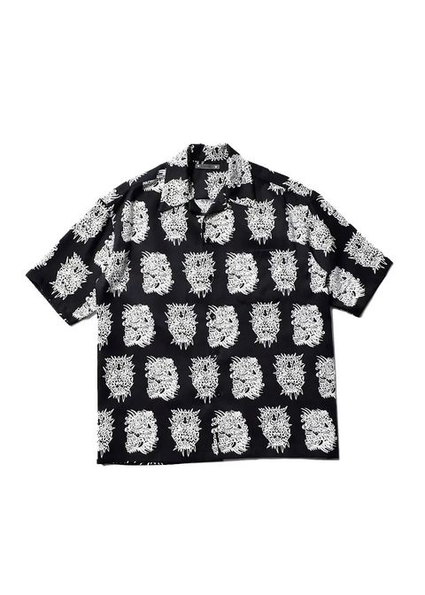 ×NOAH LYON S/S Open Collar SH (BLT) / ノア ライオン コラボ シャツ / セットアップ可能