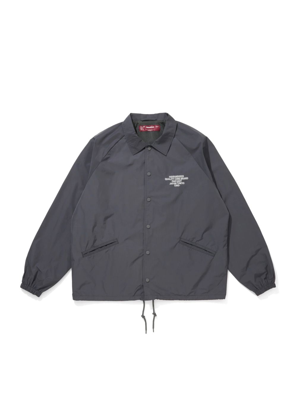 【ラスト1点】Coaches Jacket (CHARCOAL GRAY) / ナイロン コーチ ジャケット / セットアップ可能