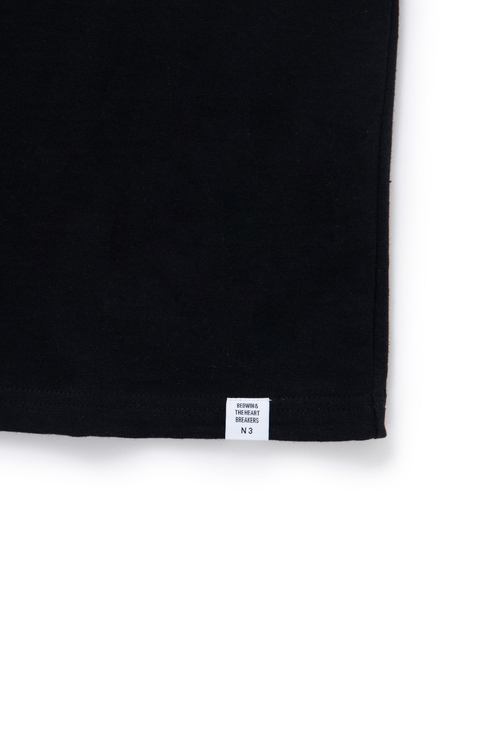 VELVA SHEEN Ex.S/S POCKET TEE "PIERCE" (BLACK) / ベルバシーン コラボ ポケットTシャツ