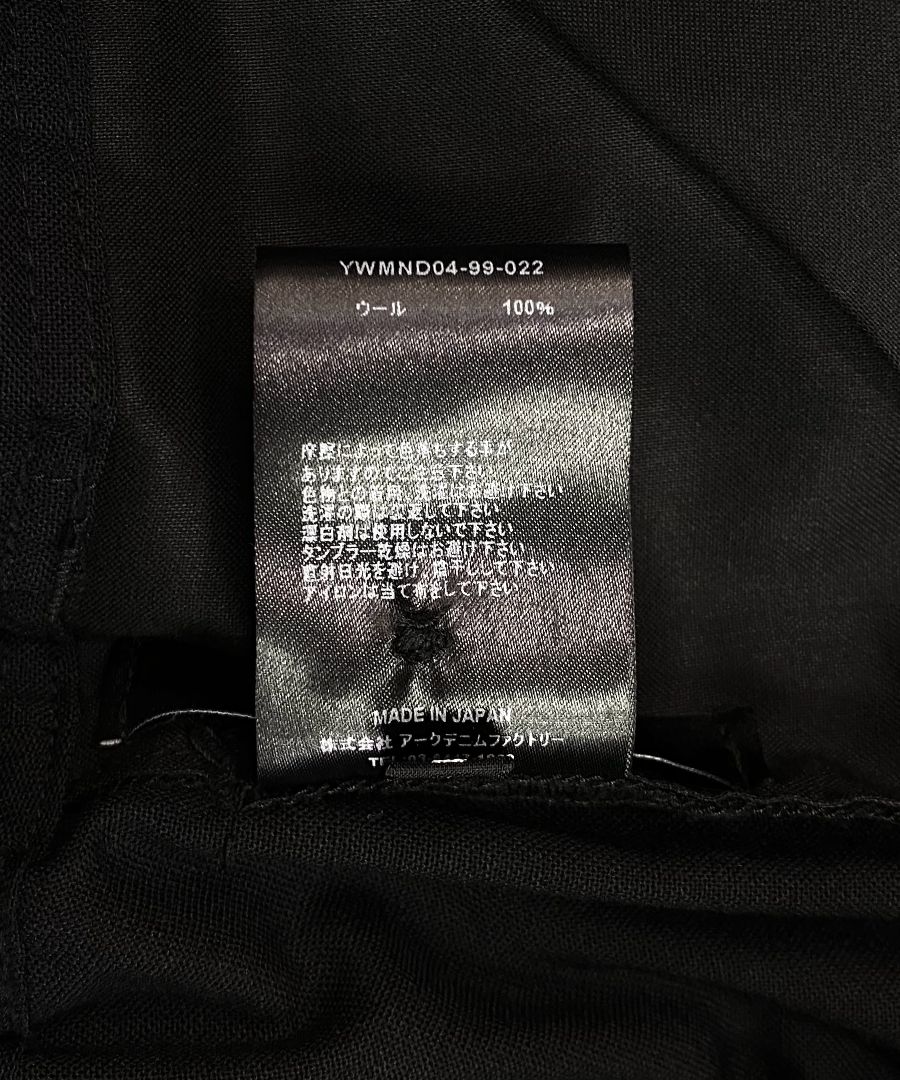 WTNB.Wool Tropical Climbing SPS (BLK) / 渡辺康裕 コラボレーション ショーツ