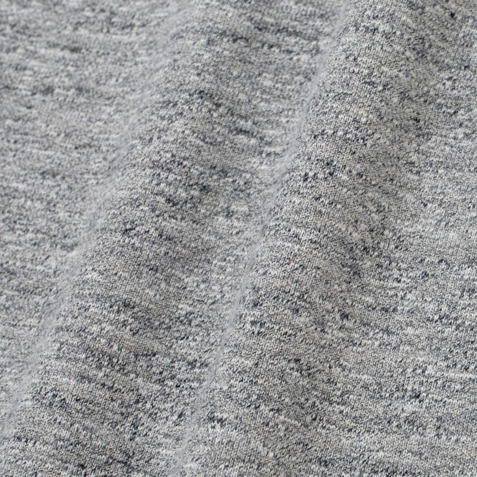 HALF ZIP UP SWEAT (HEATHER GRAY) / ハーフ ジップ スウェット