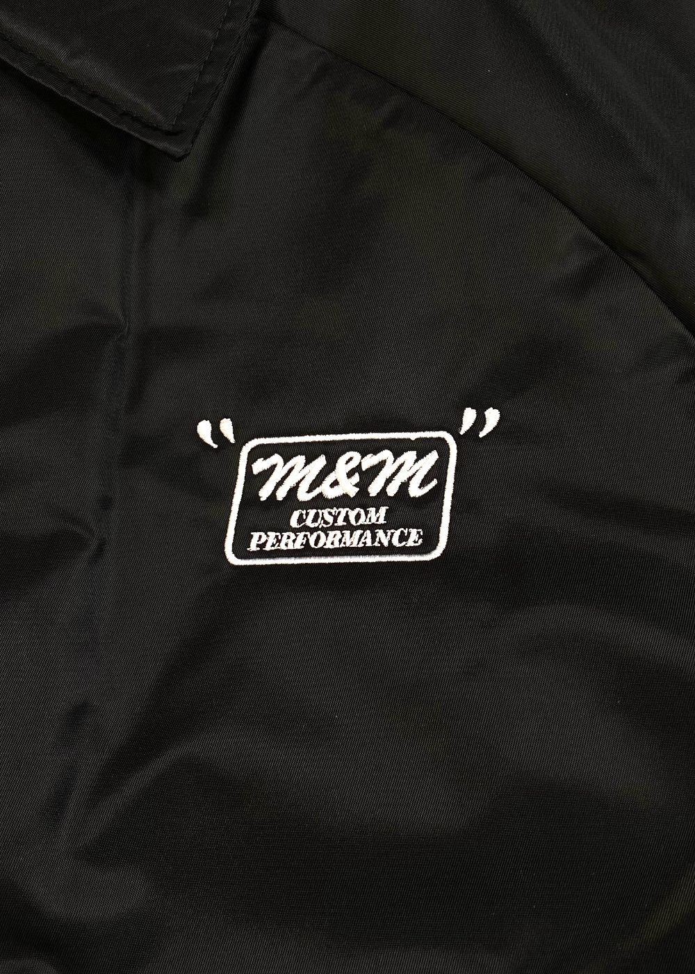 BOA WIND BREAKER (BLACK) / アンライバルド コラボ ボアコーチジャケット