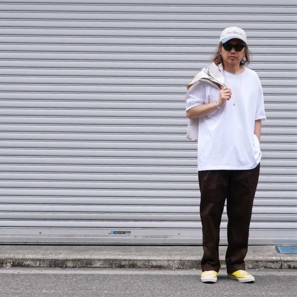 RWMN CUTOFF TEE (WHITE) / マジックナンバー コラボ オリジナル カットオフ Tシャツ