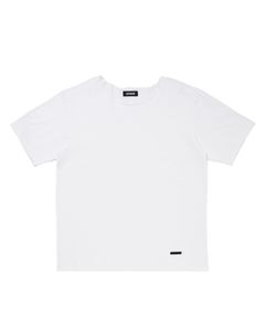 R9 CUTOFF TEE (WHITE) /  オリジナル カットオフ Tシャツ