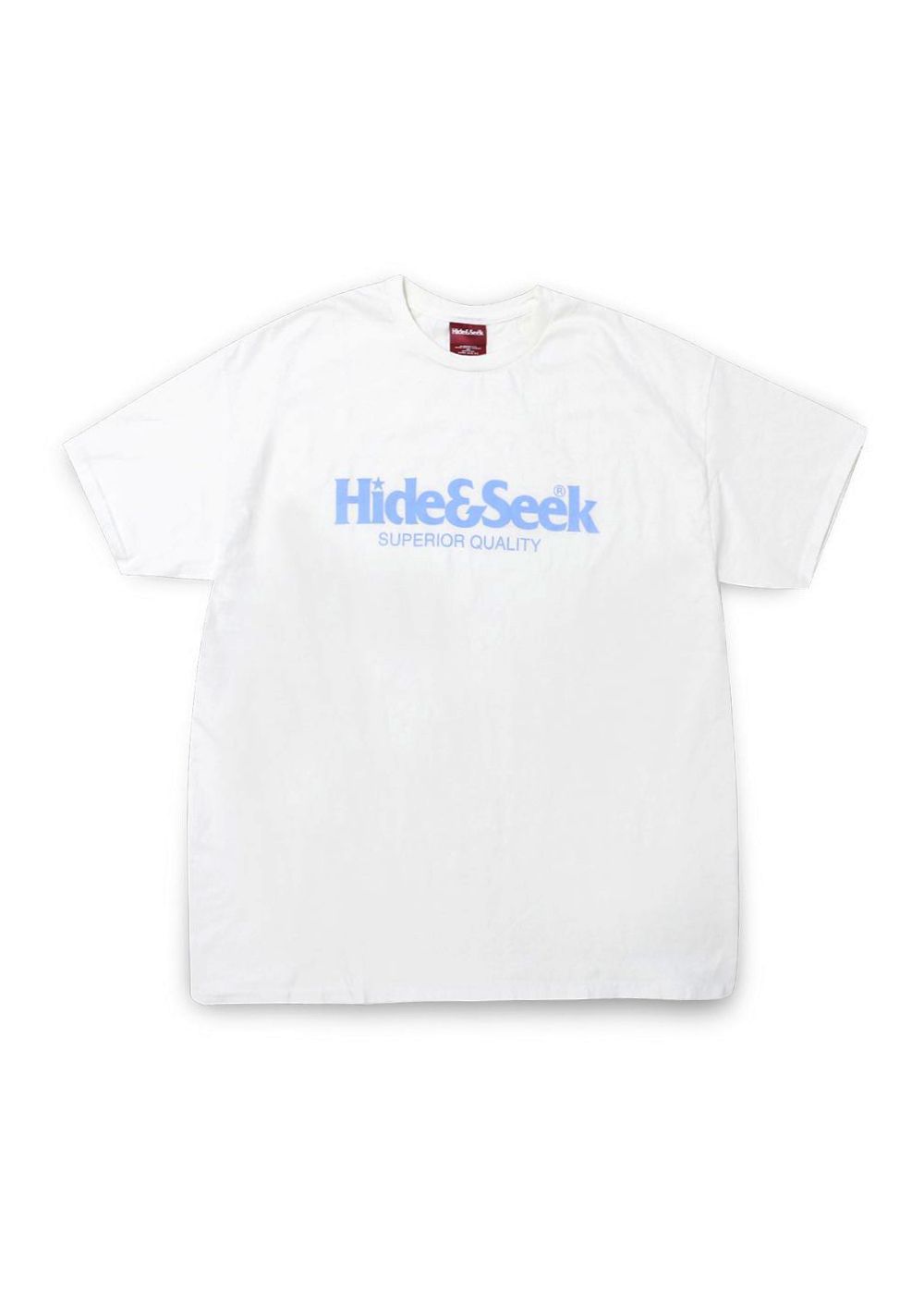 HideandSeek - LOGO S/S TEE (WHITE) / ロゴプリントTee | LOOPHOLE