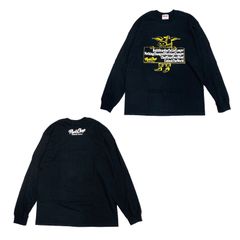 SLOGAN L/S TEE (BLACK) / スローガン ロングスリーブ Tシャツ