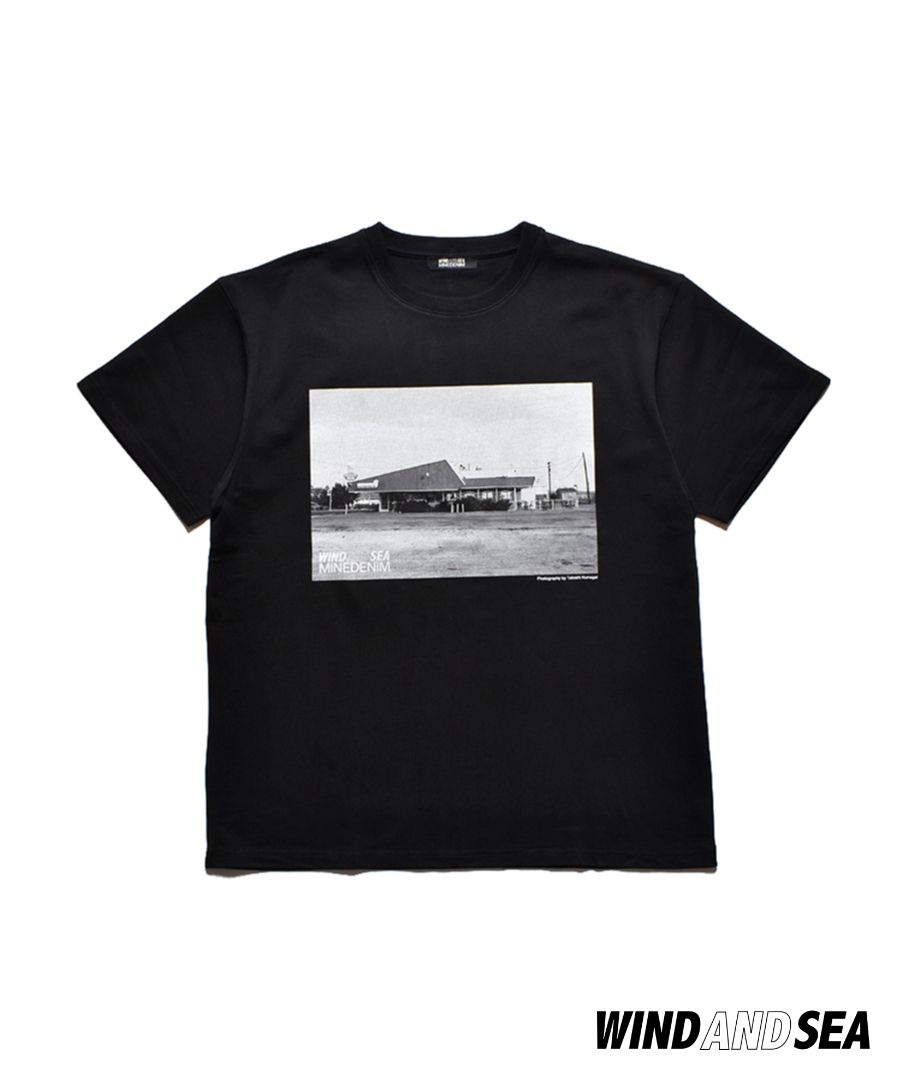 MINEDENIM - ×WDS Photo S/S Tee (BLACK) / ウィンダンシー コラボ Tシャツ | LOOPHOLE