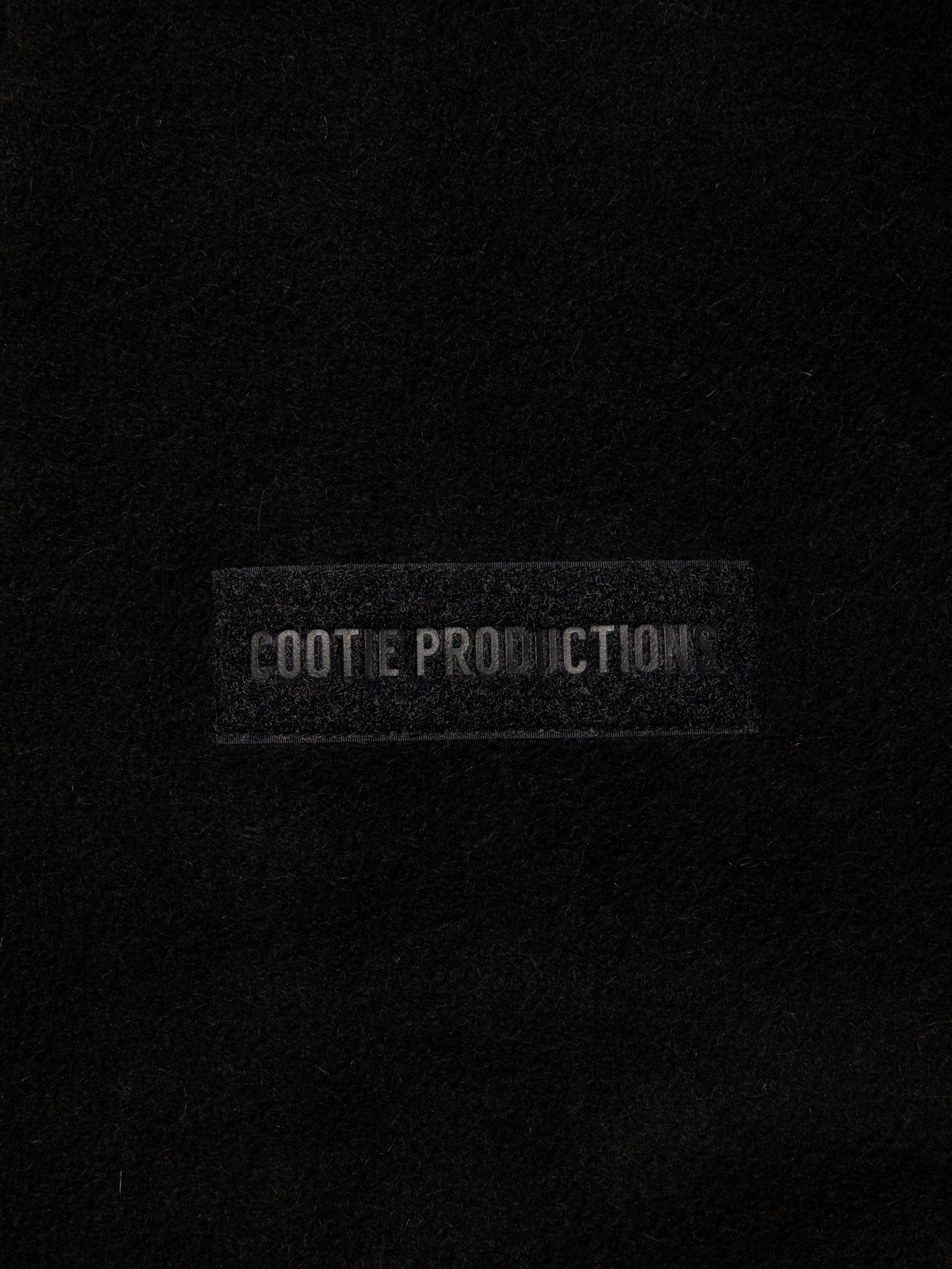 COOTIE PRODUCTIONS - WOOL BOA TRACK JACKET (BLACK) / ウールボア