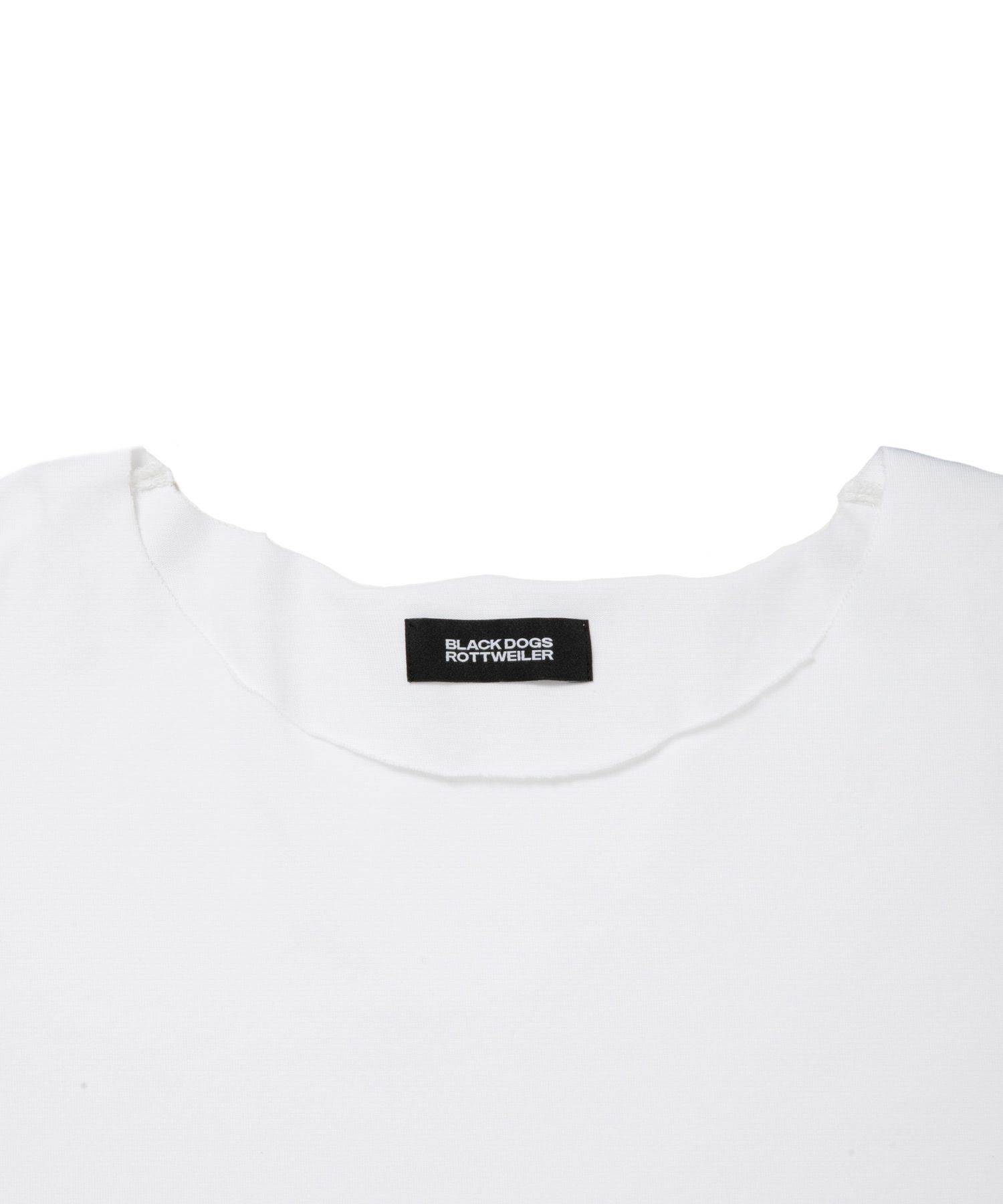 R9 CUTOFF TEE (WHITE) /  オリジナル カットオフ Tシャツ
