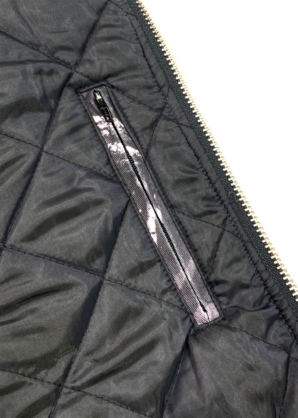 Camo Zip Work Vest (BLACK CAMO) / オリジナル カモフラージュ ワークベスト / セットアップ可能