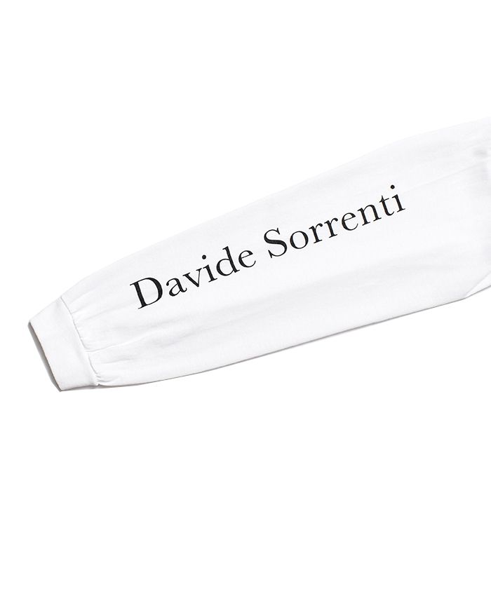 Stie-lo×Davide Sorrenti Amy Lace L/S T-SH (WHITE) / ×ダヴィデ・ソレンティ×スティーロ コラボフォトロンT
