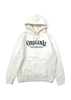 ×TENDERLOIN HOODED SWEATSHIRT-2 (OFF WHITE) / テンダーロイン コラボスウェットパーカー