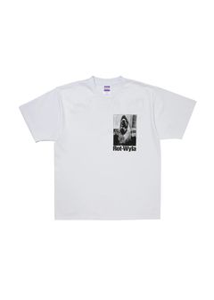 DOG PHOTO TEE (WHITE) / フォト プリント Tシャツ