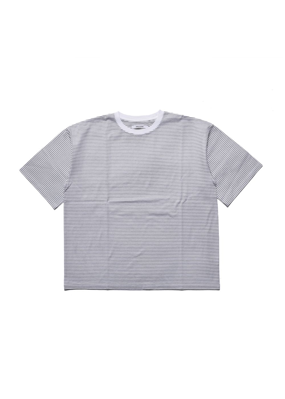 Micro Border Loose Crewneck T-SH (WPT) / オリジナル ボーダー ワイド Tシャツ