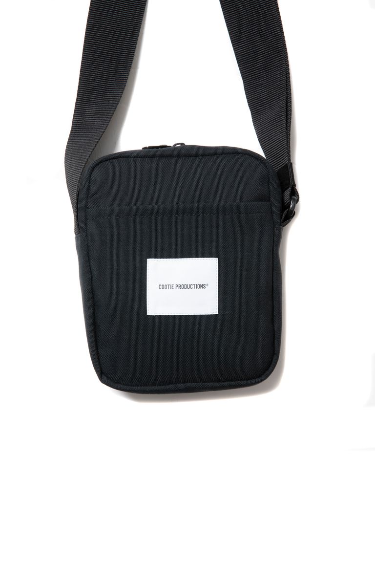 COOTIE PRODUCTIONS - Compact Shoulder Bag (BLACK) / コンパクト 