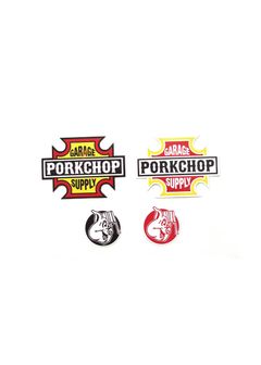 BAR & SHIELD STICKER SET / バー&シールド ステッカーセット