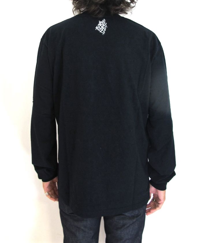 Stie-lo×Davide Sorrenti Amy Lace L/S T-SH (BLACK) / ×ダヴィデ・ソレンティ×スティーロ コラボフォトロンT