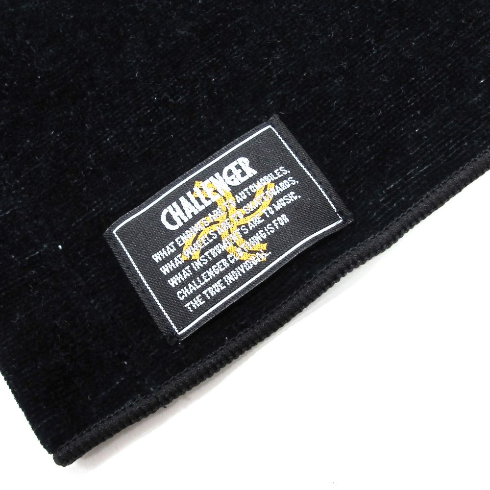 × CHALLENGER BUILT IN JP SPORTS TOWEL (BLACK) / チャレンジャー コラボスポーツタオル