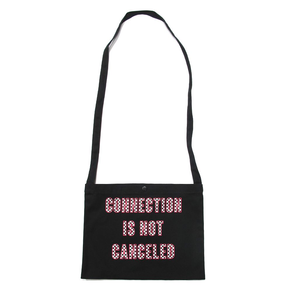 ×SUNNY C SIDER CHECKER SACOCHE (BLACK) / サニーシーサイダー コラボチェッカーロゴサコッシュ