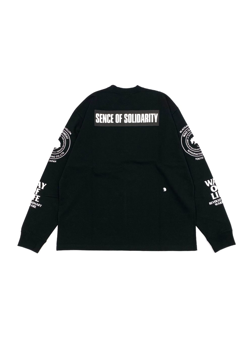 TWO WHEEL L/S TEE (BLACK) / 2ウィール ロング Tシャツ