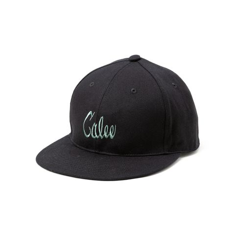 【ラスト1点】EMBROIDERY CALEE TWILL CAP (GREEN) / オリジナル ロゴ刺繍 キャップ