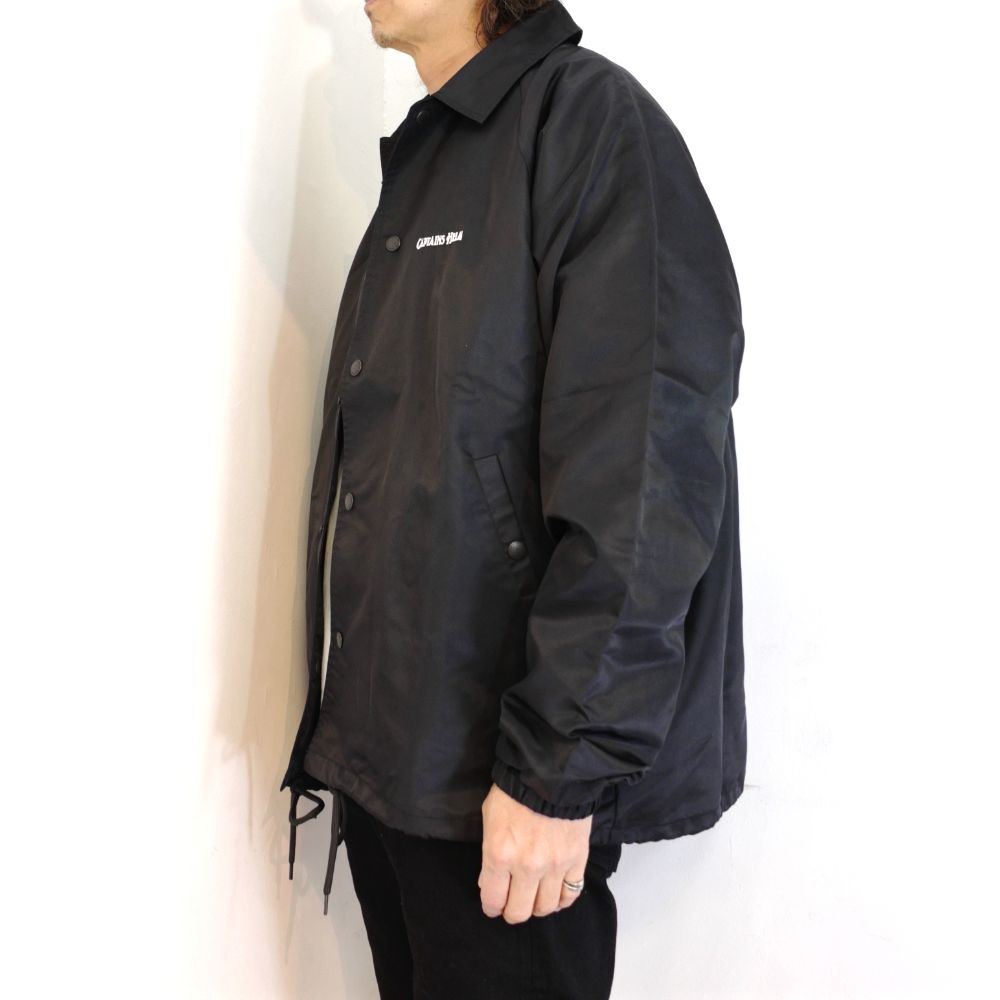 CAPTAINS HELM - LOGO COACH JACKET (BLACK) / ロゴプリント コーチ ...