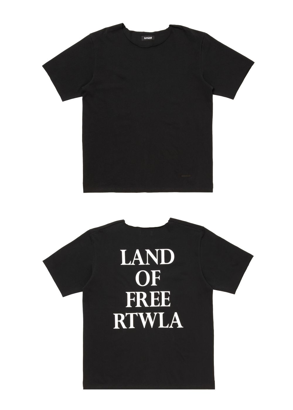R9 LAND CUTOFF TEE (BLACK) /  オリジナル カットオフ Tシャツ