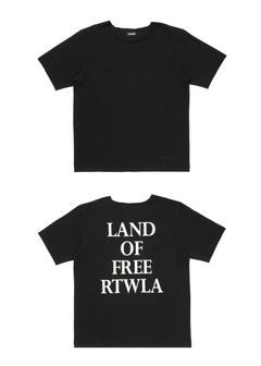 R9 LAND CUTOFF TEE (BLACK) /  オリジナル カットオフ Tシャツ