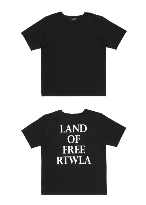 R9 LAND CUTOFF TEE (BLACK) /  オリジナル カットオフ Tシャツ