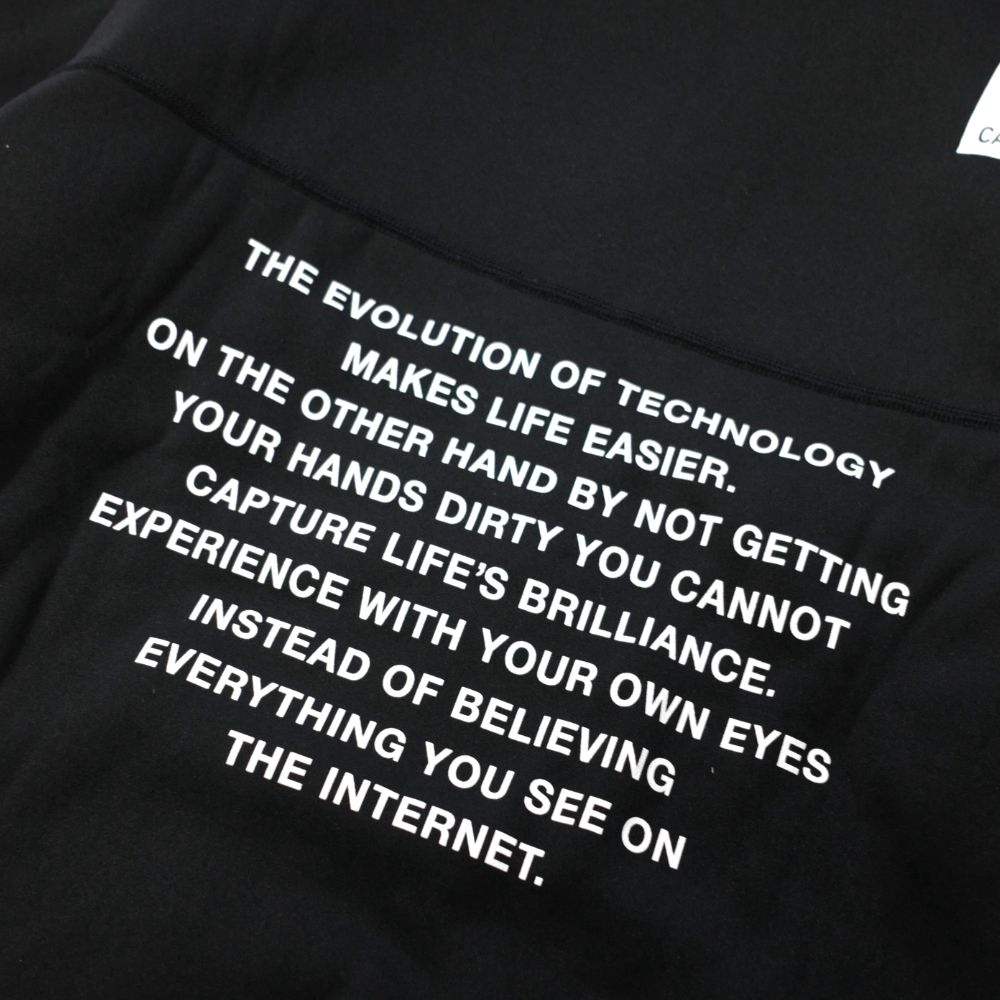 OUTDOOR TEC HOODIE (BLACK) / アウトドア テックフーディー