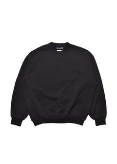 【ラスト1点】RA PRO-COTTON Crewneck Pullover (BLK) / ラッセル アスレチックス コラボスウェット