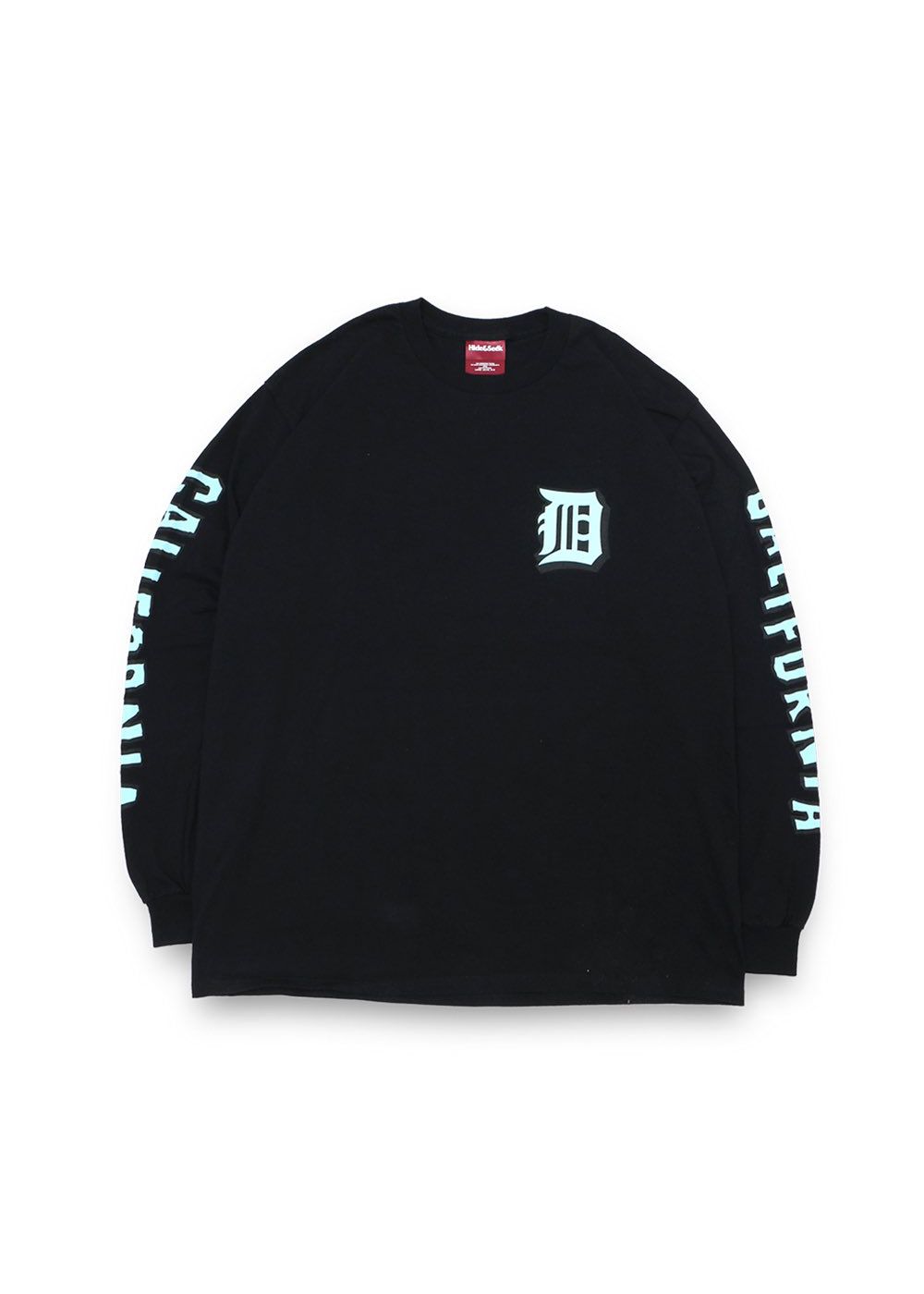 DUSTYCHAMP × DamianFulton L/S TEE (BLACK) / ダスティーチャンプ × ダミアンフルトン コラボ ロングスリーブ Tシャツ