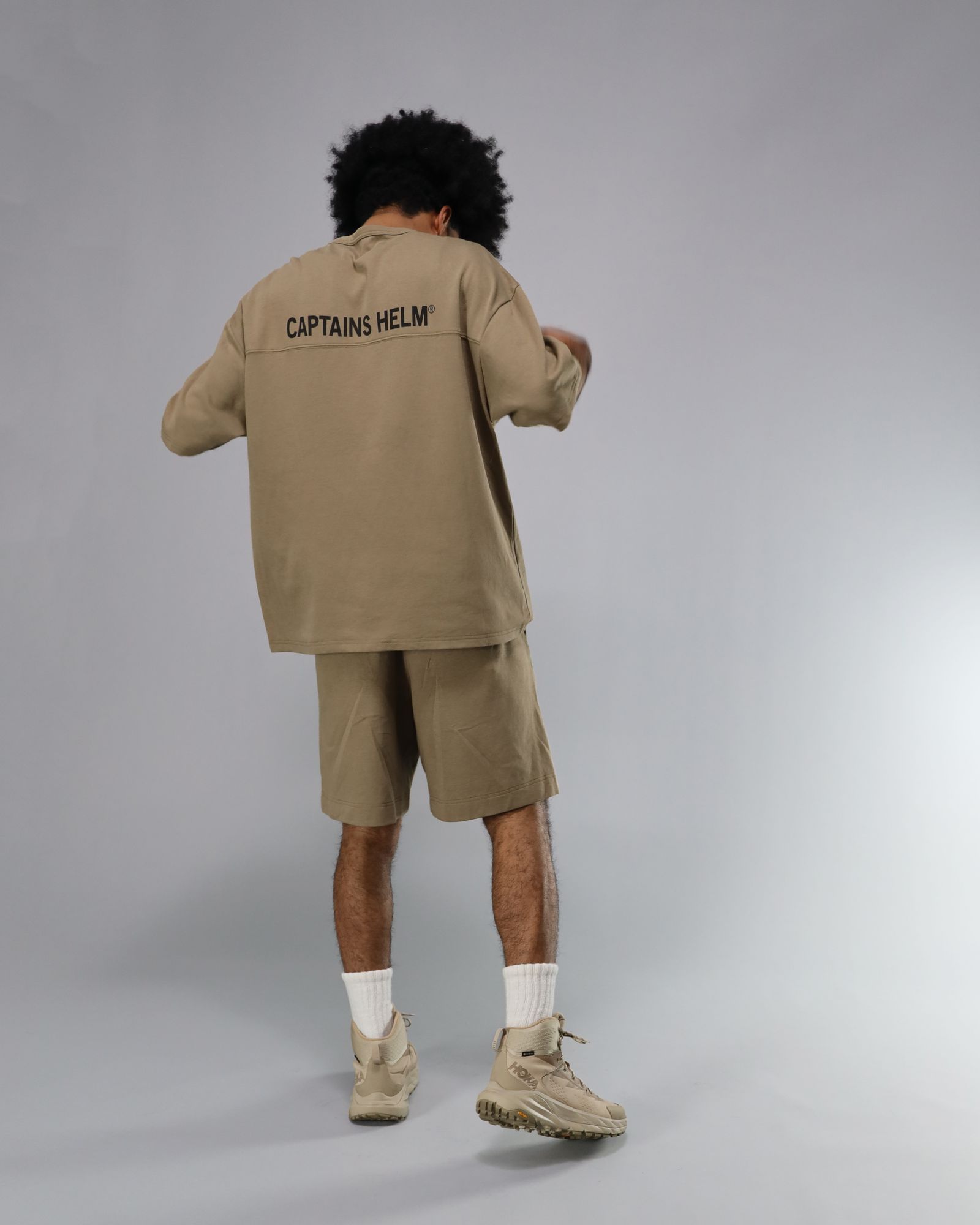 P.F.P.S. RELAX S/S TEE (GRAIGE) / ストレッチ フットボール Tシャツ